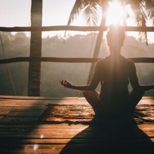 Bali Experience Tours : Volcano Sunrise Cafe and Morning Yoga at Ubud Jungle