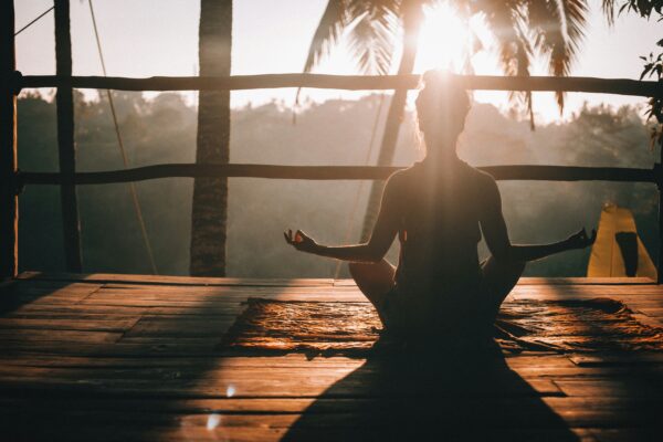 Bali Experience Tours : Volcano Sunrise Cafe and Morning Yoga at Ubud Jungle